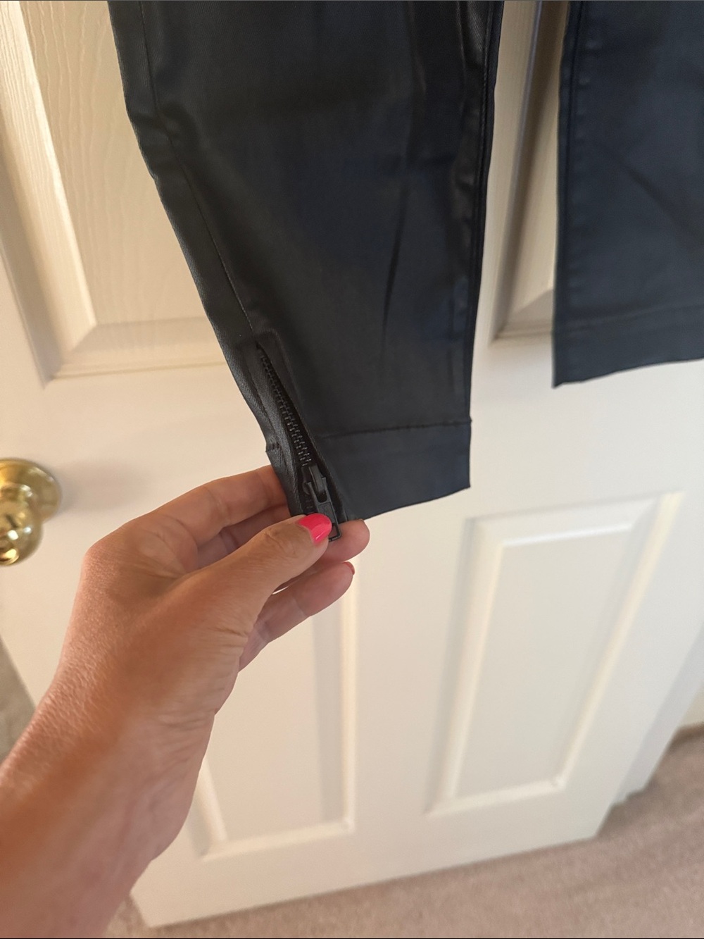 Kut from the Kloth Black Coated Skinny Jeans - Picture 2 of 8